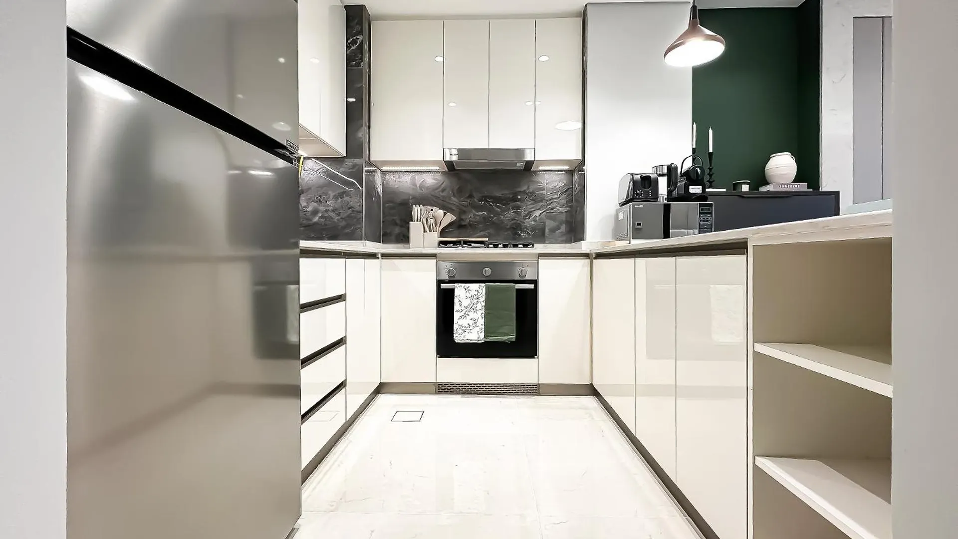 Trophy-Refined Living With Natural Hues Dubai Apartment