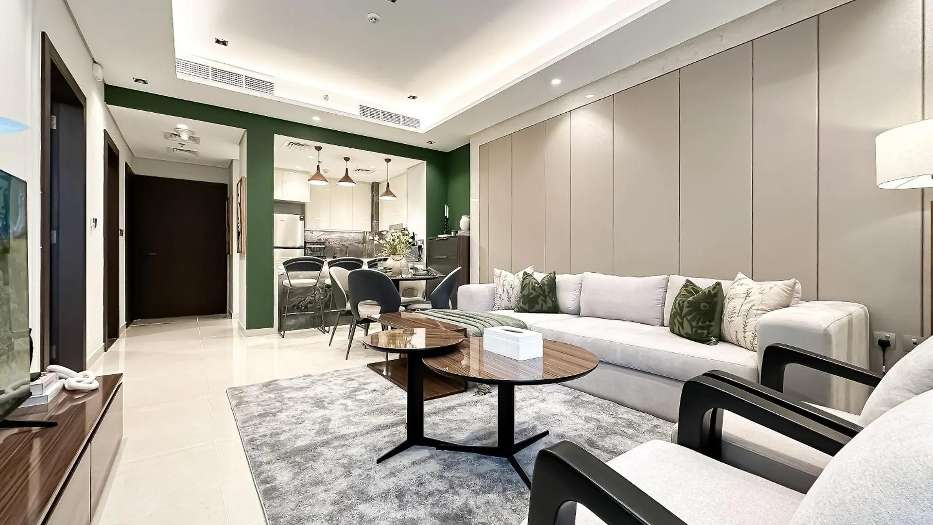 Апартаменты Trophy-Refined Living With Natural Hues Дубай ОАЭ