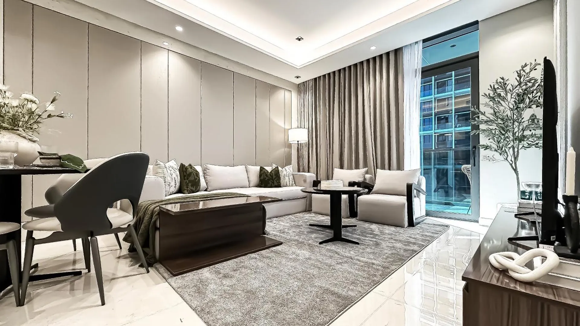Apartment Trophy-Refined Living With Natural Hues Dubai